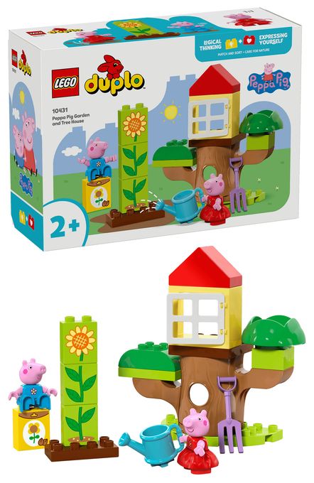Peppas Garten mit Baumhaus 