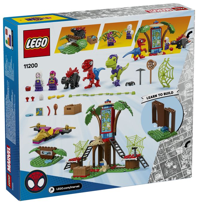 Showdown am Baumhaus: Spidey-Rex vs. Gobby-Raptor 
