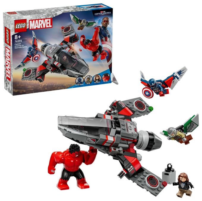 Showdown zwischen Captain America und Red Hulk 