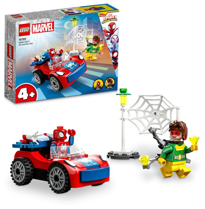 Spider-Mans Auto und Doc Ock 
