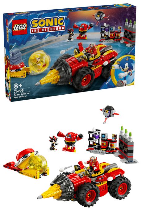 Super Sonic vs. Egg Drillster 