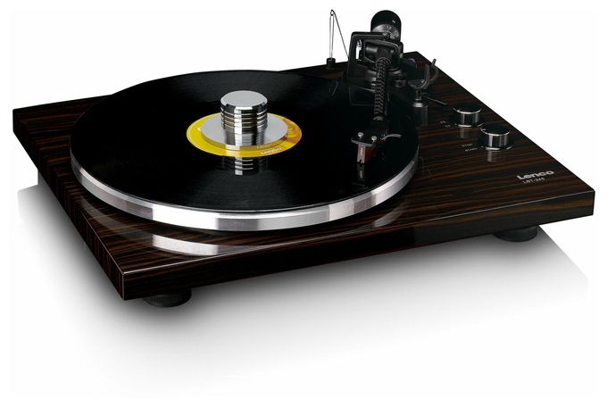 Audio-Plattenspieler mit Riemenantrieb  LBT-345WA (Walnuss) 
