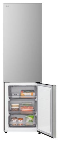 262 l / 113 l Kühl-Gefrierkombi freistehend NoFrost 175 kWh Jahr  GBBS524CPY (Silber) 