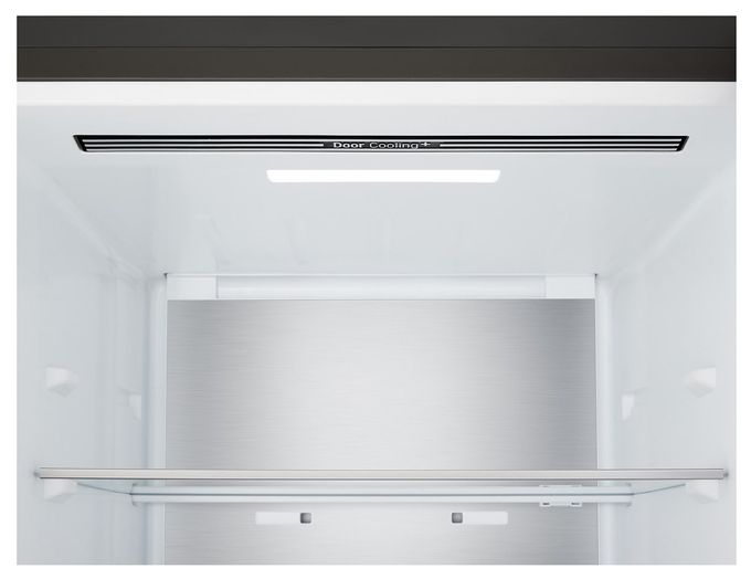 262 l / 113 l Kühl-Gefrierkombi freistehend 175 kWh Jahr  GBBS525CEV (Schwarz) 