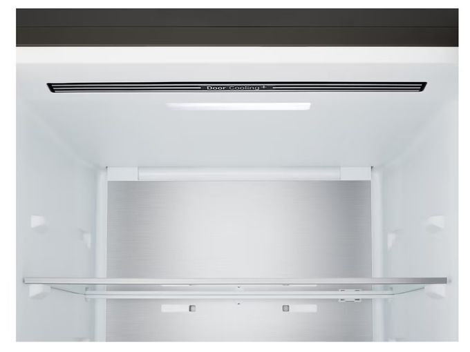 220 l / 113 l Kühl-Gefrierkombi freistehend 108 kWh Jahr  GBBS716AEV (Schwarz) 