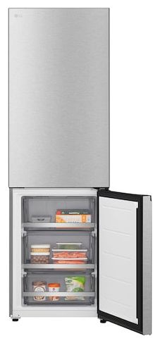 220 l / 113 l Kühl-Gefrierkombi freistehend NoFrost 108 kWh Jahr  GBBS716AMB (Metallisch) 