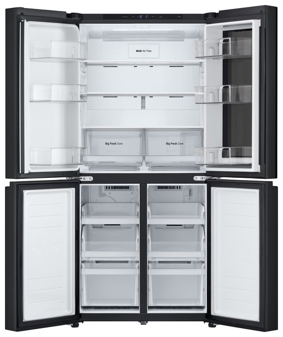 Side-by-Side Kühl-/ Gefrierkombination 321 l / 209 l 314 kWh NoFrost 1787 mm x 835 mm  GMV860EPDE (Schwarz) 