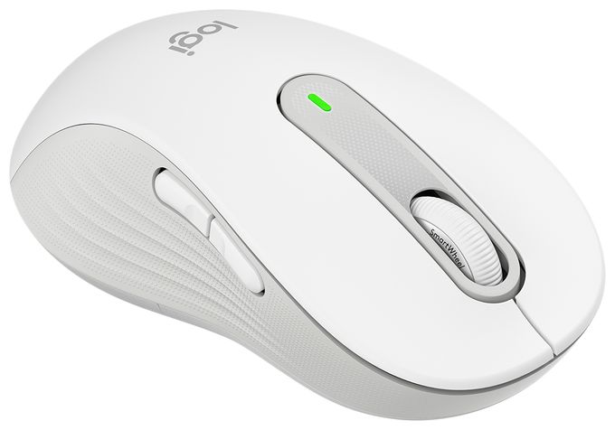 4000 DPI Büro Maus Optisch  Signature M650 (Weiß) 