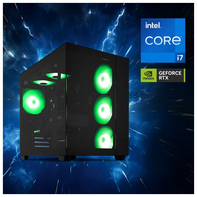 PC 5,4 GHz Intel® Core™ i7 2 TB SSD Windows 11 Home Erazer Tank X10e MD340065 