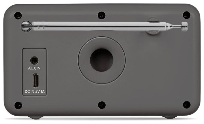 Bluetooth DAB+, UKW Radio Tragbar IPX1  Life S66822 (Grau) 