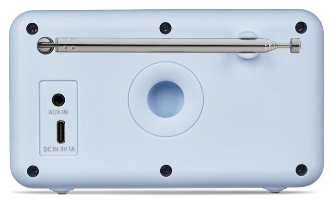 Bluetooth DAB+, UKW Radio Tragbar IPX1  Life S66822 (Aqua-Farbe) 