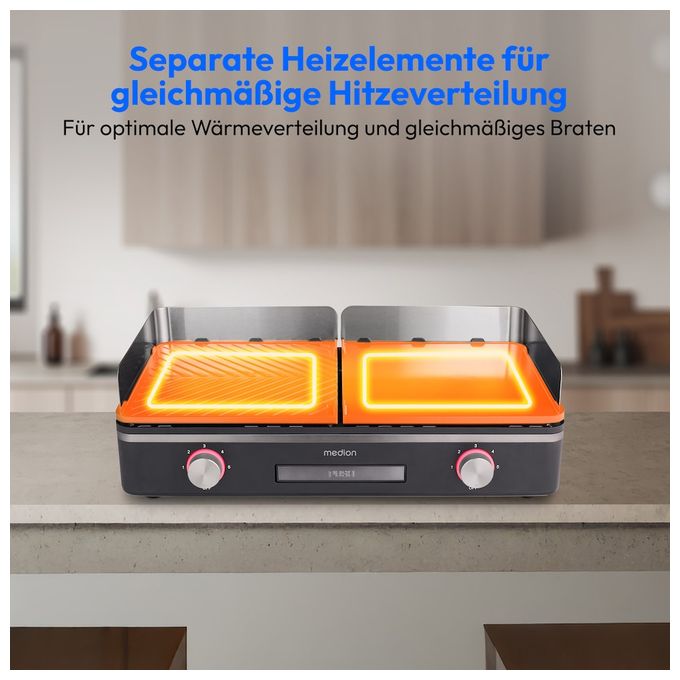 2400 W  MD12027 (Schwarz, Edelstahl) 