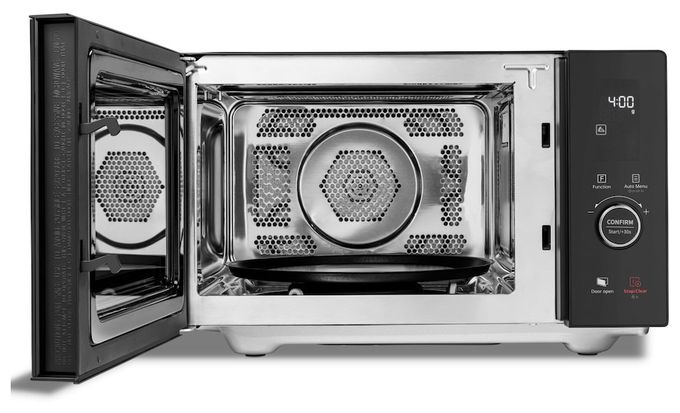Freistehende Mikrowelle 900 W Größe: mittel 10 Stufen Grill  MD12041 (Schwarz) 