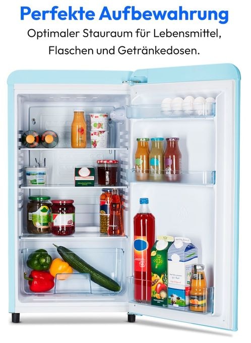 91 l Kühlschrank freistehend EEK: E 85 kWh Jahr  MD37800 (Blau) 