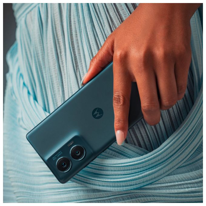 256 GB 5G Smartphone 17 cm (6.7 Zoll) Android 50 MP Dual Kamera Dual Sim (Forest Blue) Edge 50 Fusion 