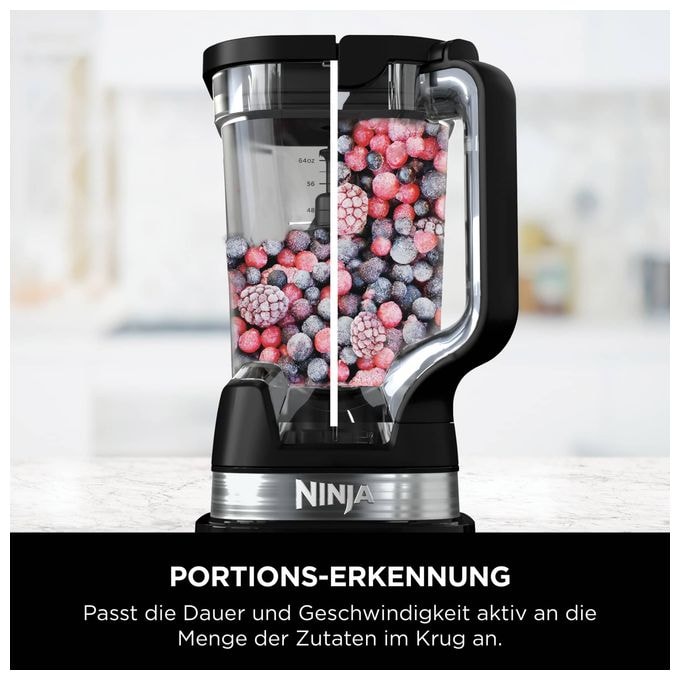 2,1 l Standmixer 1200 W  TB201EU Detect Power Mixer Pro (Schwarz, Silber) 