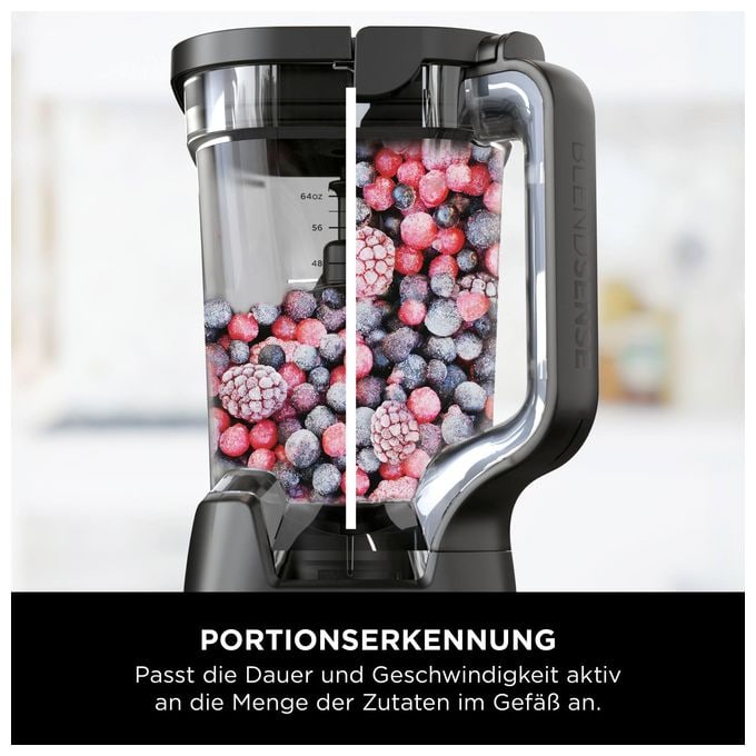 2,1 l Standmixer 10 Geschwindigkeiten 1200 W  TB301EU Detect Power Mixer Pro (Schwarz) 