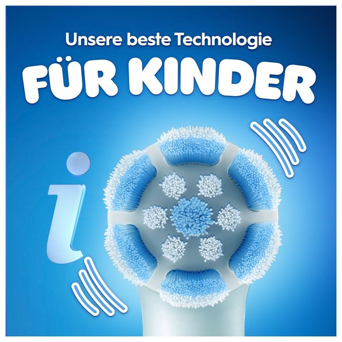 Rotierende Zahnbürste für Kinder  iO Kids 6+ Disney Stitch (Blau) 