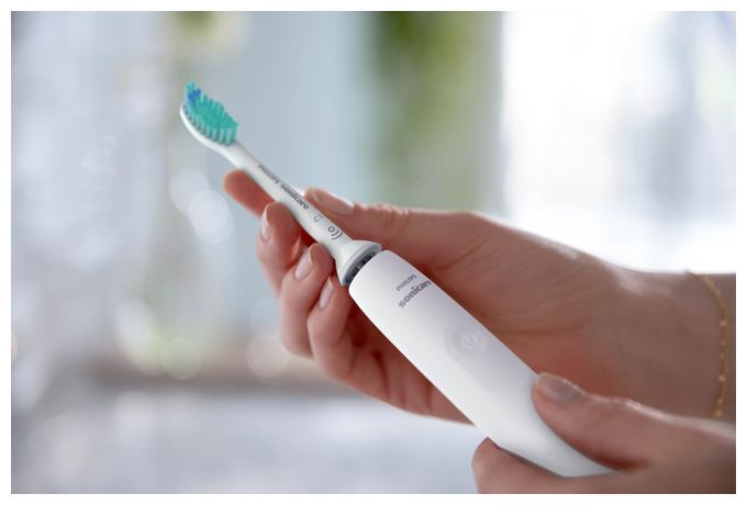 Schall-Zahnbürste für Erwachsene 336 h  HX3673/13 Sonicare 3100 Series (Weiß) 