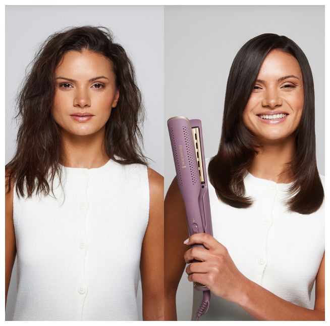 Haarglätter 135 W  AS8930 AIRvive 2-in-1 Airstyler (Pink) 