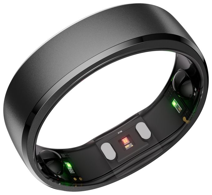 Smart Ring Größe 8  Gen 2 (Schwarz) 