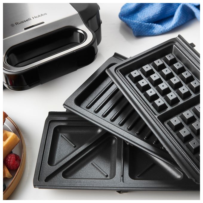 Sandwichmaker 750 W für 1 Sandwiches  26810-56 Creations (Schwarz, Edelstahl) 