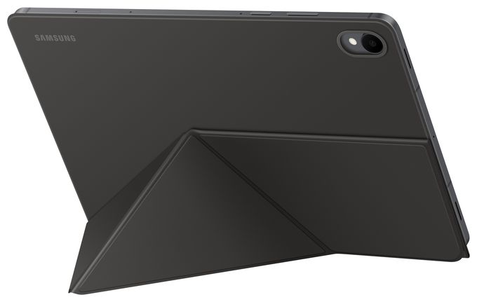 Cover für Samsung Galaxy Tab S11 bis 27,9 cm (11") Staubresistent mit Magnetverschluss (Schwarz) Book 