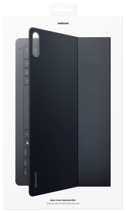 Folio für Samsung Galaxy Tab S11 Ultra bis 37,1 cm (14.6") (Schwarz) Book Cover Keyboard Slim 