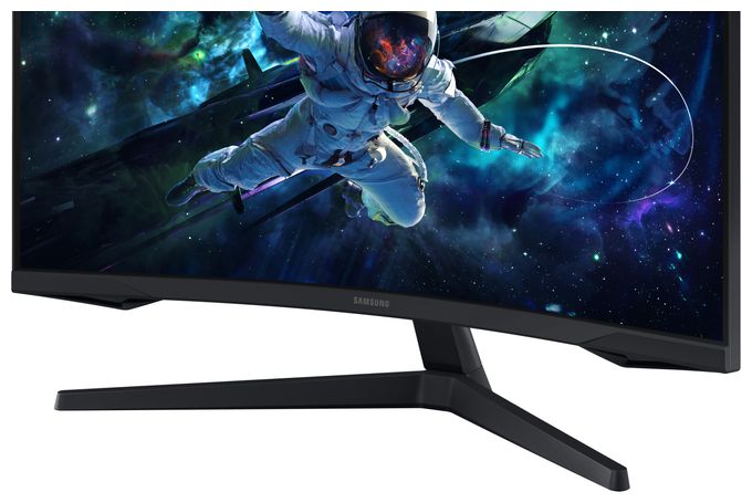 Quad HD Monitor 81,3 cm (32 Zoll) 16:9 1 ms 300 cd/m²  Odyssey LS32CG554EUXEN (Schwarz) 