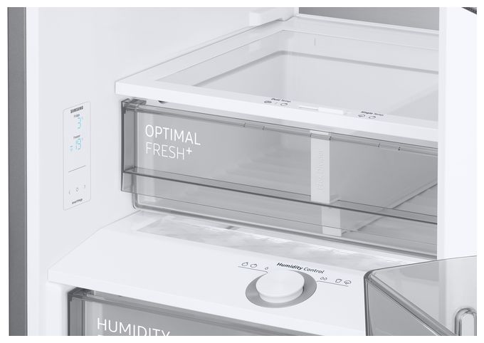 276 l / 114 l Kühl-Gefrierkombi freistehend NoFrost 108 kWh Jahr  RB38C7B5AB1 (Schwarz) 