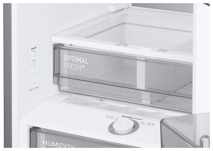 273 l / 114 l Kühl-Gefrierkombi freistehend NoFrost 134 kWh Jahr  RL38C7B5BB1 (Schwarz) 