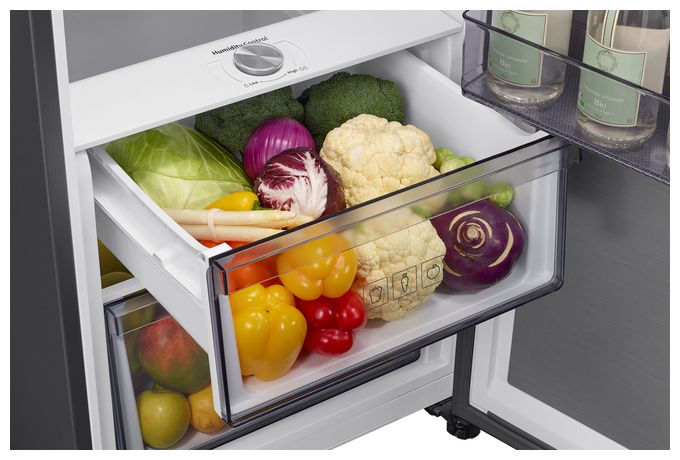 387 l Kühlschrank freistehend EEK: C 77 kWh Jahr  RR70H39CCTEF (Silber) 