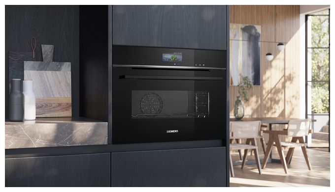 Einbaubackofen kompakt Dampfgaren AutoClean CS736G1B1 