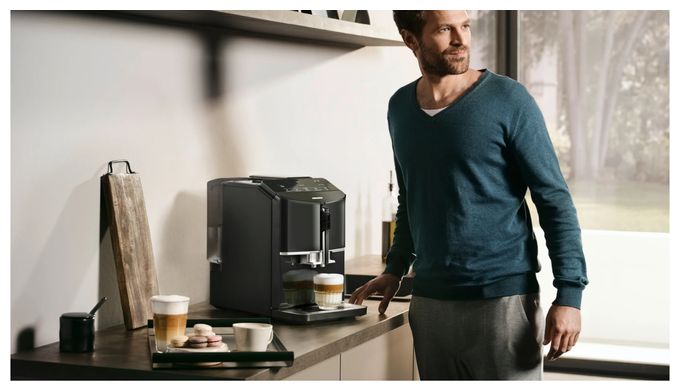 Kaffeevollautomat 15 bar 1,4 l 250 g  EQ300 TF301E19 (Schwarz) 
