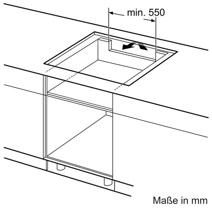 80 cm Induktionskochfeld 5 Kochzonen iQ700 EX800NVV6E autarkes 