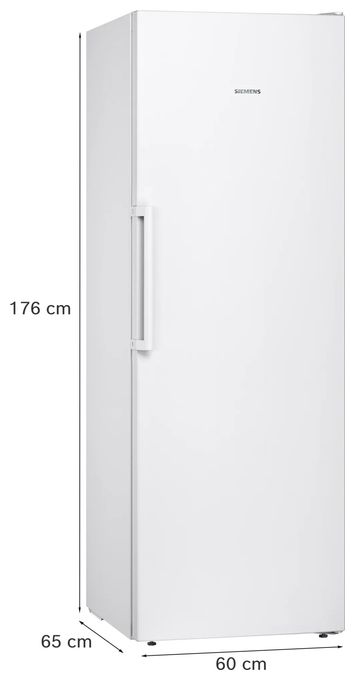 225 l Gefrierschrank 229 kWh Jahr NoFrost  iQ300 GS33NVWEP (Weiß) 