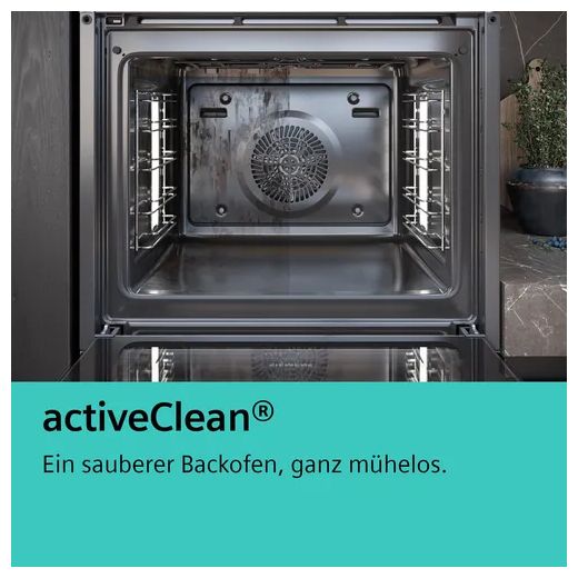 Einbauherd (ohne Kochfeld) groß EEK: A+ AutoClean iQ300 HE271ABB4 