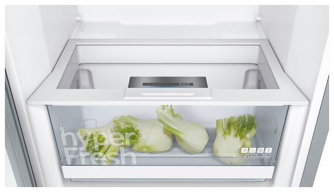346 l / 346 l Kühlschrank freistehend EEK: E 116 kWh Jahr  iQ300 KS36VVIEP (Edelstahl) 