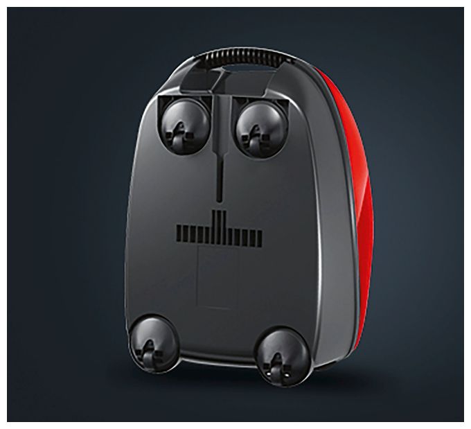 Bodenstaubsauger mit Staubbeutel 750 W Hygienefilter  iQ300 VSP3AAAA Limited Edition (Rot) 