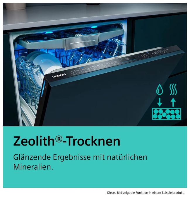 60 cm Geschirrspüler vollintegriert (ohne Front) sehr leise 13 Maßgedecke aquaStop Funktion Wärmetauscher iQ500 SX65Z802BE 