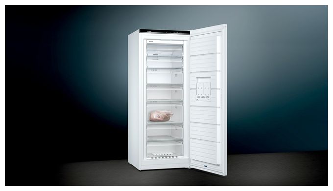 328 l Gefrierschrank 212 kWh Jahr NoFrost  iQ500 GS54NUWDV (Weiß) 