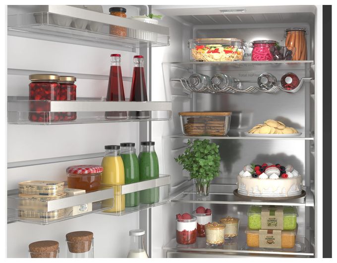 402 l Kühlschrank freistehend EEK: C 110 kWh Jahr NoFrost  iQ500 KS36NAXCG (Schwarz) 