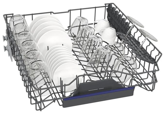 60 cm Geschirrspüler teilintegriert (ohne Front) Sehr leise 14 Maßgedecke aquaStop Funktion Heat exchanger/Drying assistant iQ500 SN15ES06CS 
