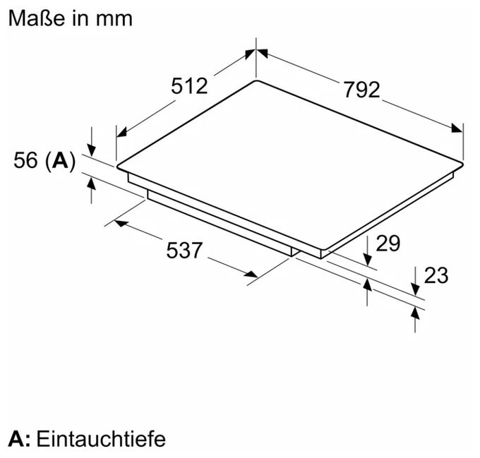 80 cm Induktionskochfeld 5 Kochzonen iQ700 EX80BNVV6E autarkes 