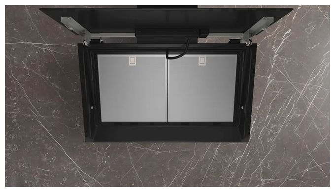 Dunstabzugshaube Wand 80 cm Abluft/Umluft (Mattschwarz) iQ700 LC81KANB5 