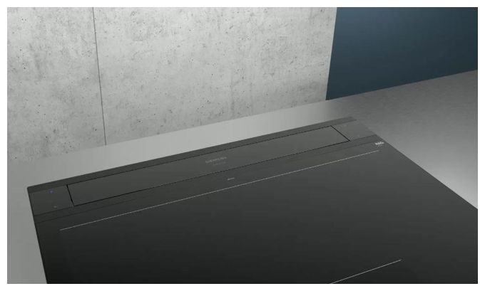 Dunstabzugshaube Tisch 90 cm Abluft/Umluft (Schwarz) iQ700 LD98WMM66 