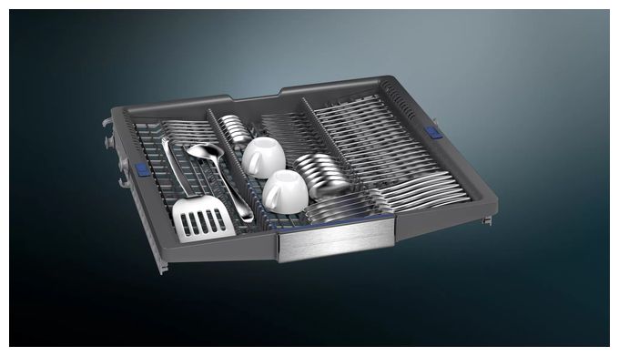 60 cm Geschirrspüler vollintegriert (ohne Front) Sehr leise 14 Maßgedecke aquaStop Funktion Zeolithe iQ700 SX87TX02CE 