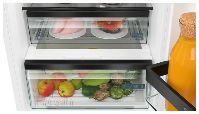 184 l Kühlteil 76 l Gefrierteil 177,5 cm Einbau Kühl-/Gefrierkombination NoFrost iQ300 KI86NSFE0 