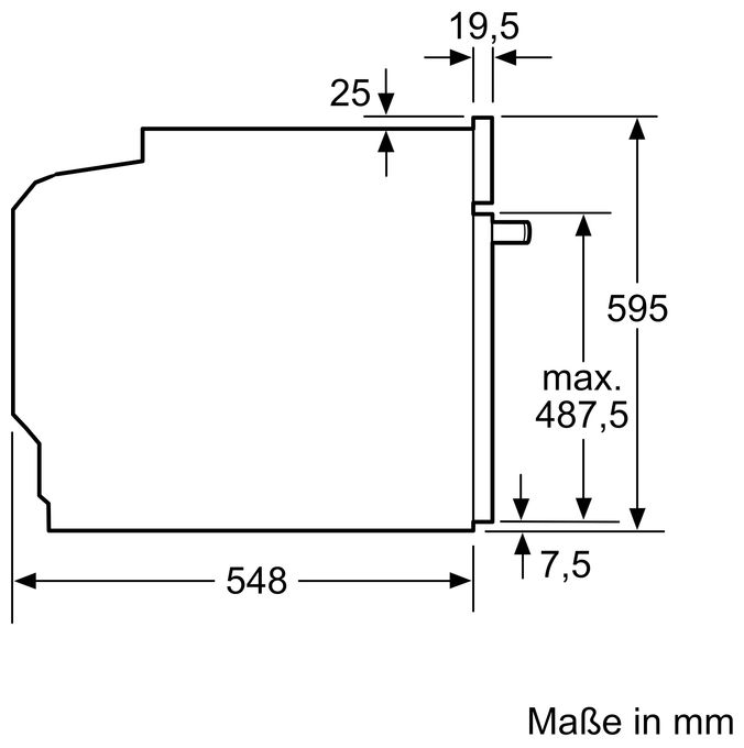 Herdset groß mit 60 cm Induktions PQ100M60 (HB572ABS4 + ED61AHSC1E) 