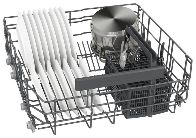 60 cm Geschirrspüler vollintegriert (ohne Front) sehr leise 13 Maßgedecke aquaStop Funktion iQ300 SN63HX16BE 